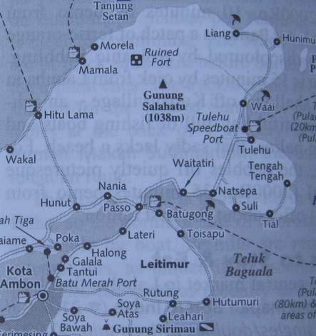 карта Амбона